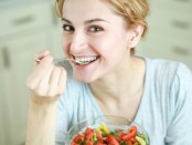 <b>Amir Hemmat</b> - happy-woman-eating-dash-diet-meal-174x131